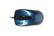 Мышь Gembird MOP-405-B, USB, синий, объемный цвет, бесшумный клик, 2кн., 1000DPI, блистер