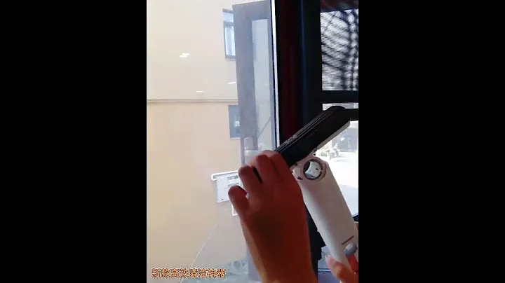 Hand-held mini mop absorbs water and hands-free washing desktop
