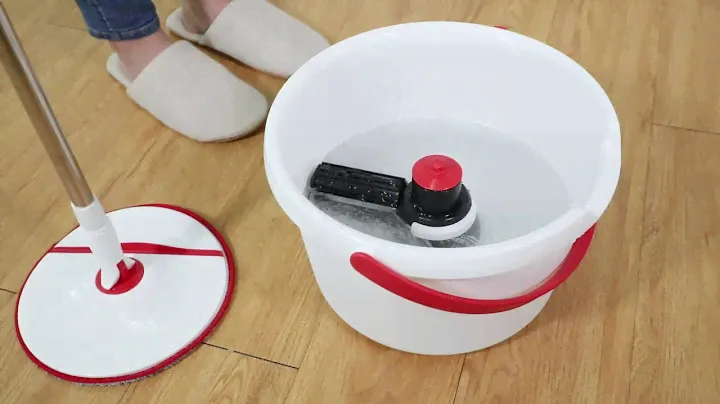 Boomjoy M18 Spin Mop| | 360° Rotation | Water Wheel Cleaning System