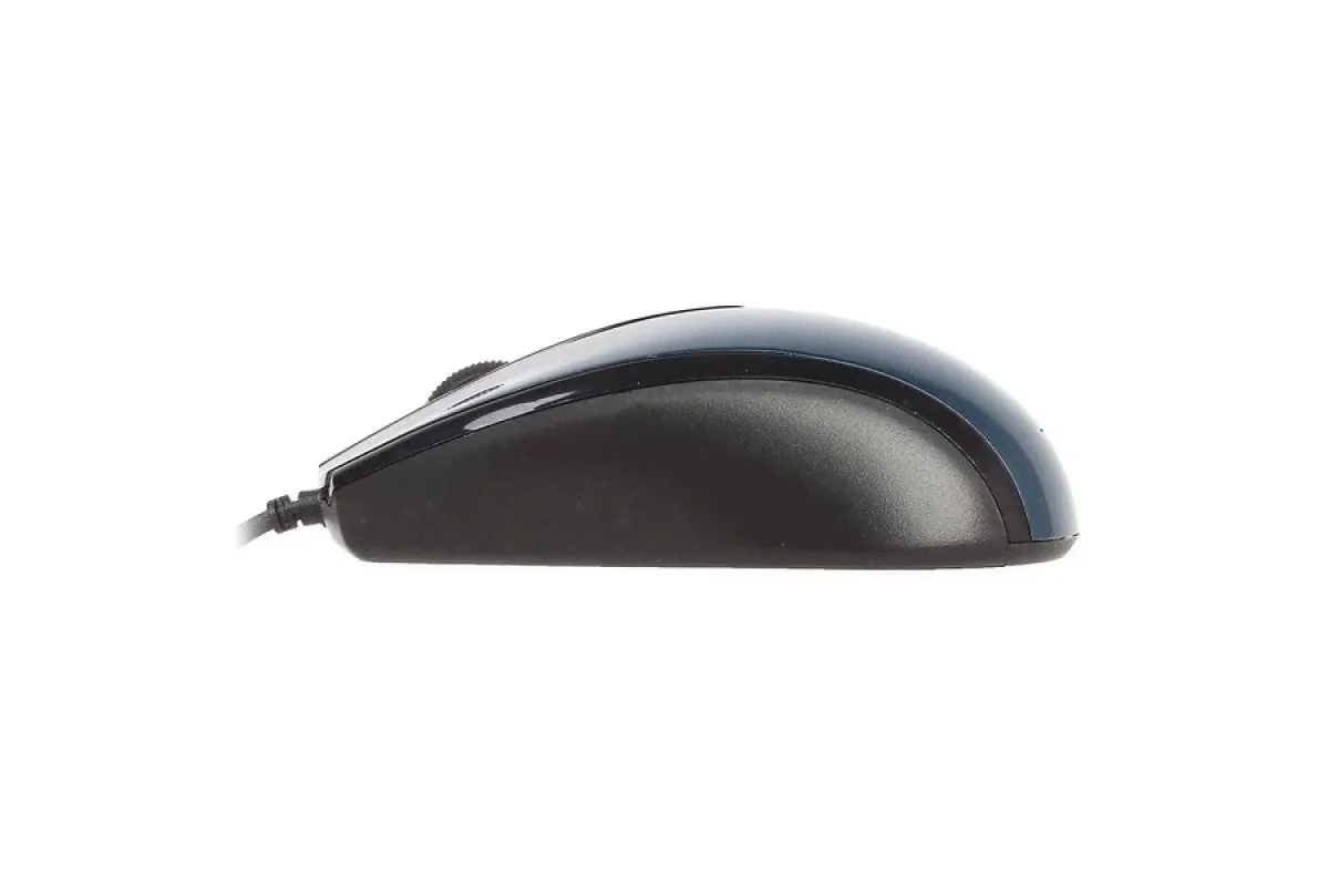 Мышь Gembird MOP-405-B, USB, синий, объемный цвет, бесшумный клик, 2кн., 1000DPI, блистер-0